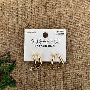 SUGAFIX BY BAUBLEBAR Double-Piercing earring pair